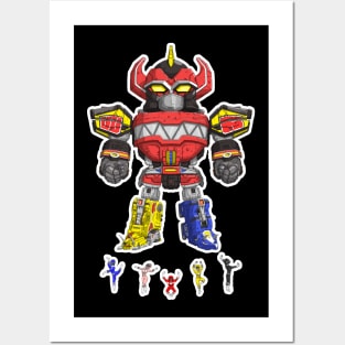 megazord ballet Posters and Art